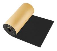 Pangda 1 rotolo extra large in schiuma marina a cellule chiuse con fogli isolanti adesivi, nastro leggero su un lato, resistente all'acqua e alle intemperie, 1 pezzo