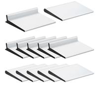 Pangda 10 guarnizioni angolari per porte, autoadesive, per telaio, porte, angoli rialzati dietro le intemperie, per isolamento acustico e protezione dagli agenti atmosferici (classica, semplicità