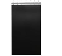 Pangda Deflettore in gomma con cerniera e ferramenta per porta della spazzatura da 38,1 x 45,7 cm, antiodore e riduzione del rumore, ricambio per scivolo della biancheria, 35,6 x 61 cm