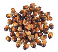 Pangda, Piccole ghiande artificiali con cupola, per creazioni artistiche, matrimoni, decorazioni per la casa, confezione da 60