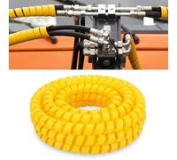 Pangda Protezione per cavo flessibile a spirale da 1,5 pollici, resistente alle abrasioni, per tubi idraulici, cavi elettrici, automotive