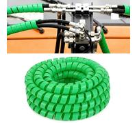 Pangda Protezione per cavo flessibile a spirale da 6,5 m, resistente, manicotto protettivo per tubo idraulico, resistente all'abrasione, per tubi idraulici, cavi elettrici, automotive