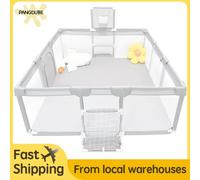 PANGDUBE Box per bambini grande 235x166 cm Centro attività pieghevole con porta di sicurezza per pozzi a sfera Cortile da gioco per interni ed esterni per i più piccoli