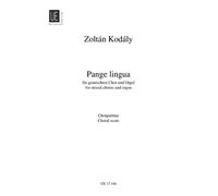 Pange Lingua - CHORAL SCORE