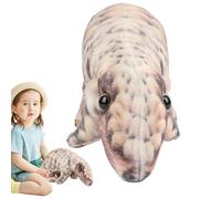 Pangolin Plush-Cozy Cozy Animal Plush cuscino, figura di rettile morbida | Cuscino per il pisolino adatto alla pelle per ragazzi e ragazze a letto, compagno accogliente, regalo decorativo per il divan