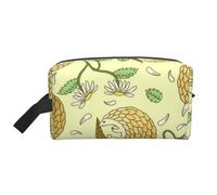 Pangolini E Margherite, Borsa per il trucco Borsa per cosmetici Borsa da viaggio portatile da viaggio Borsa per trucco Organizer