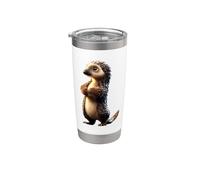Pangolino Squamoso Formichiere Pangolini Simpatico Pangolino Bicchiere termico in acciaio inox doppia parete