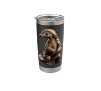 Pangolino Squamoso Formichiere Pangolini Simpatico Pangolino Bicchiere termico in acciaio inox doppia parete