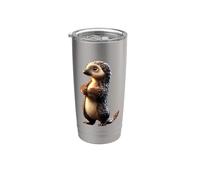 Pangolino Squamoso Formichiere Pangolini Simpatico Pangolino Bicchiere termico in acciaio inox doppia parete