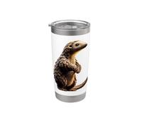 Pangolino Squamoso Formichiere Pangolini Simpatico Pangolino Bicchiere termico in acciaio inox doppia parete