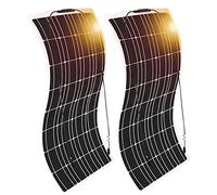 PANGR Pannello Solare Fotovoltaico 600W 12V Flessibile Monocristallino Camper Barca,300w