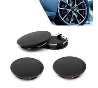 PANGUYN 4 PCS Coprimozzo per Ford Kuga 54mm, ABS Coprimozzi Copricerchi Coprimozzo Centrale per I Mozzi delle Ruote Accessori Auto,Black