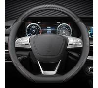 PANGUYN Coprivolante Tipo D per Renault Captur II I 2020-2024, Coprivolante Auto in Pelle Microfibra 37-38cm Antiscivolo Copri Volante per Auto,D