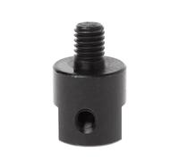 Pangyoo 1pc Accoppiatore a manicotto for albero di accoppiamento for lama for sega motore 3.17mm 4mm 5mm 8mm Adattatore for mandrino for asse(3.17mm)