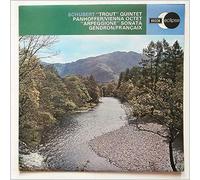 Panhoffer, Vienna Octet, Gendron, Francaix - Schubert: Trout Quintet, Arpeggione Sonata [LP]