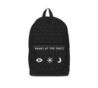 Panic At The Disco Icons Unisex Backpack Black, 100% Polyester,