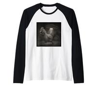 Panico nella Coop - Cosmic Chicken Run Maglia con Maniche Raglan