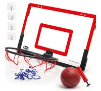 Panier Basketball Pour | Ensemble De Panier De Basketball Murale Sans Perçage | Jouets Mini Panier Pour Porte, Cadeaux Pour Garçons, Adolescents Et Adultes