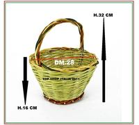 PANIERE DM.28 CANNA RINFORZATO CESTO CESTINO PANARO 11 2023