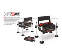 PANIERE TRABUCCO TAITAN XR5 36 BACK REST PESCA INGLESE BOLOGNESE