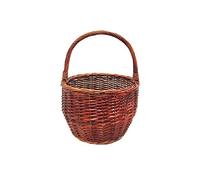 PANIERE VIMINI SINGOLO CM.30X20/40h colore NOCE