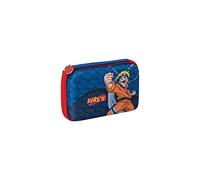 NARUTO ASTUCCIO CORREDO MAXI - UNA ZIP - RIGIDO - PER SCUOLA