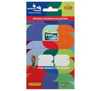 Panini - Adesivi per la Coppa del Mondo 2026 - Mini Multipack (4 confezioni di adesivi e extra) - Pallone di calcio e protezione spedizione BB-Toy-Trades