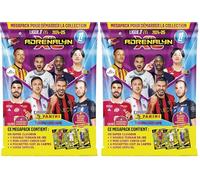 Panini ADRENALYN Ligue 1 McDonald's 2024-2025 Trading Cards Game Starter Pack (1 raccoglitore + 4 tasche + 3 carte edizione limitata + checklist + gameboard + guida ufficiale), 004843SPAFGD