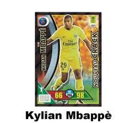 Panini Adrenalyn XL 2017/2018 Kylian Mbappe Rookie Card #527 Nouveau Crack PSG