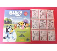 PANINI ALBUM EMPTY+ FULL SET STICKERS BLUEY PLAY WITH FRIEND 2024 (AN6)