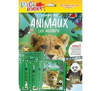 Panini Animaux - Album per attività ricreative, 50 tasche