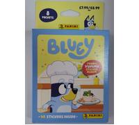 Panini Bluey Funny Yummy 2026 Collezione Adesivi Set Multipack (8 Pacchetti)