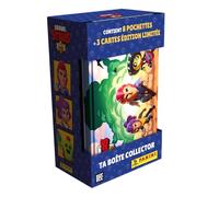 Panini BRAWL STARS TRADING CARDS-Scatola in metallo, 8 tasche + 3 carte, edizione limitata, 005309TINF