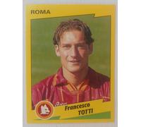 PANINI CALCIATORI 1996 97 FIGURINA N. 300 FRANCESCO TOTTI ROMA N VELINA