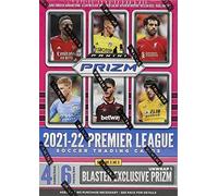 Panini Carte collezionabili Premier League Soccer Blaster Box 2021-22 (6 confezioni per scatola, 4 carte per confezione)
