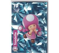 Panini Carte Trading Super Mario Limited Edition LE8 Toadette Realtà Frammentata