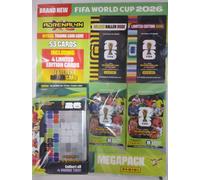 Panini Carte Trading Ufficiali Coppa del Mondo FIFA 2026 Megapack Tin