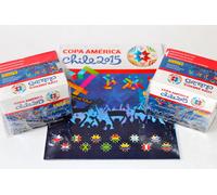 Panini Copa America Chile 2015 - 2 X Schermo Scatola 100 Bustine Pacchetti +