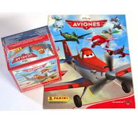 Panini Disney Sticker Planes Aviones Rari Scatola Schermo 50 Pacchetti + Album