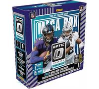 Panini Donruss Optic Football Mega Box 2025, cerca Mega Box Exclusive Blue Hyper Parallels