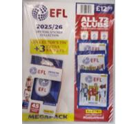 Panini Efl Ufficiale Adesivi Raccolta 2025 Megapack Latta + 3 Pezzi All 72 Teams