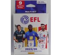 Panini Efl Ufficiale Adesivi Raccolta 2025 Multi-Set: 9 Packets. All 72 Squadre