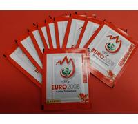 Panini Euro 2008 Lotto 10 Bustine Sigillate Sealed Swiss version (B1)