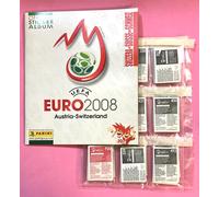 PANINI EURO 2008 SWISS EDITION EMPTY ALBUM + FULL SET STICKER + P1-P20 MINT(AN4)