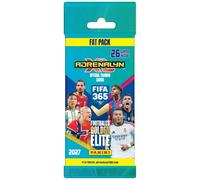 Panini FIFA 365 Adrenalyn XL 2027 Trading Cards - 1 Fat Pack da 26 carte