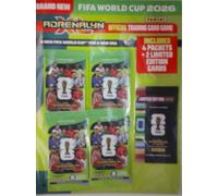 Panini Fifa Ufficiale Mondo Coppa Trading Carte 2026 Multipack 4 Pezzi + 2 Ltd