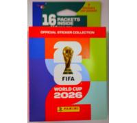 Panini FIFA World Cup 2026 Mega Multiset Confezione 16 Pile 112 Adesivi Calcio