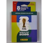 Panini FIFA World Cup 2026 Multiset Ufficiale 8 Buste (56) Figurine Calcio