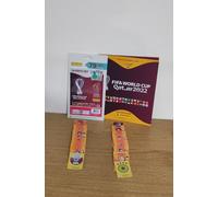 PANINI FIFA WORLD CUP QATAR 2022 ORANGE EMPTY ALBUM VUOTO + FULL SET COMPLETO