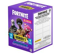 Panini Fortnite Series 1 Trading Cards - Blasterbox, 37 carte da collezione, con un epic-cards di alta qualità con effetti visivi impressionanti
